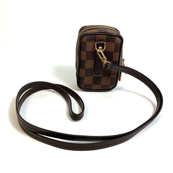 LOUIS VUITTON Authentic Brown Damier Canvas Shoulder Bag